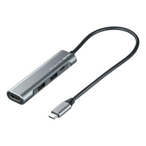 サンワサプライ HDMIポート付 USB Type-Cハブ USB-3TCH37GM /l