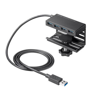  суммировать выгода Sanwa Supply зажим фиксированный USB3.2 Gen1 ступица USB-3H434BK x [2 шт ] /l