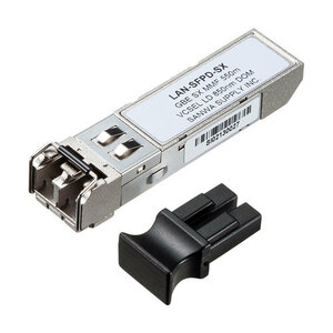 まとめ得 サンワサプライ SFP Gigabit用コンバータ LAN-SFPD-SX x [2個] /l