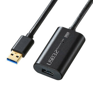 まとめ得 サンワサプライ USB3.2アクティブリピーターケーブル5m KB-USB-R305 x [2個] /l