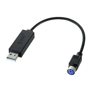 まとめ得 サンワサプライ USB-PS/2変換コンバータ USB-CVPS5 x [2個] /l