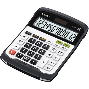  Casio Computer CASIO waterproof * dustproof calculator desk to type 12 column WD-320MT-N /l