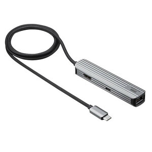 サンワサプライ USB Type-Cマルチ変換アダプタ(HDMI+LAN付) USB-3TCHLP7S-1 /l