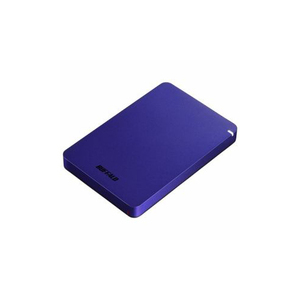 BUFFALO ポータブルHDD ブルー 1TB HD-PGF1.0U3-BLA /l