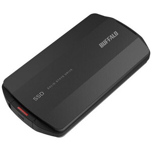 まとめ得 BUFFALO バッファロー 外付けSSD 500GB ブラック SSD-PHP500U3-BA x [2個] /l