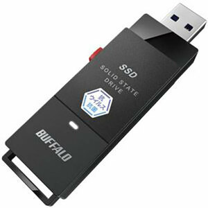 まとめ得 BUFFALO バッファロー SSD 黒 SSD-PUTVB1.0U3-B x [2個] /l