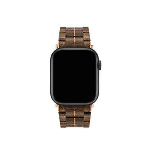 まとめ得 VOWOOD ボーウッド 天然木バンド for Apple Watch アップルウォッチ 41/40/38mm ウォルナット VW74038AWW x [2個] /l