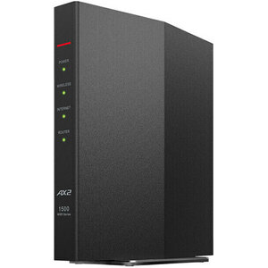 まとめ得 BUFFALO バッファロー 無線ルーター ブラック WSR-1500AX2B-BK x [2個] /l