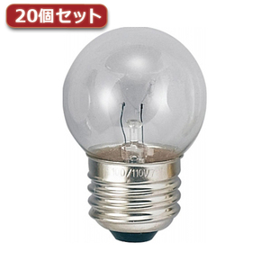 YAZAWA ベビーボール球 G40 E26 40W クリア10個セット G402640CX10 /l