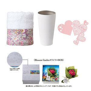  summarize profit Blossom Garden towel & tumbler set 1-1-0005 x [2 piece ] /l