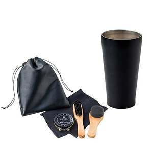 B&W shoe care kit & tumbler 1-1-0024 /l