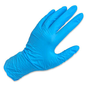 まとめ得 MEDIK ニトリル手袋 ブルー Lサイズ MCH-A167-NTR-L x [2個] /l