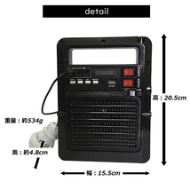 まとめ得 テレマルシェ ソーラー充電機能付き 多機能防災ラジオ サバイバー8 TLM00214 x [2個] /l_画像4