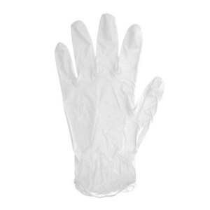 TKJP PVC手袋 使い捨て手袋【1000枚 Mサイズ】抗菌 ウイルス対策 ビニール手袋 介護 プラスチックグローブ PVC-M-1000 /l