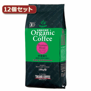 まとめ得 タカノコーヒー オーガニックコーヒー　プレミアムブレンド12個セット AZB0122X12 x [2個] /l