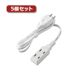 まとめ得 5個セットエレコム モバイル電源タップ T-M310WH T-M310WHX5 x [2個] /l