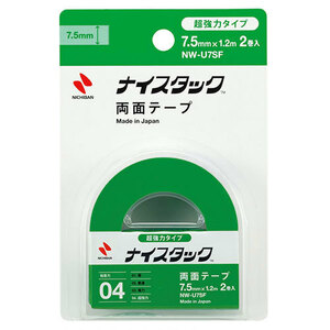 まとめ得 【2巻入×5セット】 ニチバン ナイスタック 超強力タイプ 7.5mm×1.2m NB-NW-U7SFX5 x [2個] /l