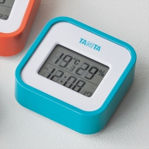 まとめ得 タニタ　デジタル温湿度計　ブルー K20107956 x [2個] /l