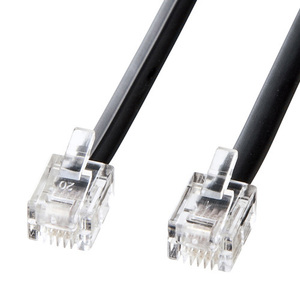  summarize profit Sanwa Supply modular cable ( black ) TEL-N1-7BKN2 x [2 piece ] /l