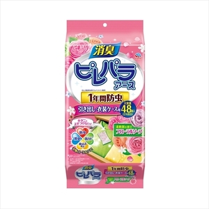 まとめ得 ピレパラアース　柔軟剤の香り　フローラルソープ　引き出し用　1年防虫 　 アース製薬 　 防虫剤 x [6個] /h