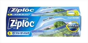 まとめ得 ジップロック　フリーザーバッグ　Ｓ２０枚 　 旭化成ホームプロダクツ 　 保存容器 x [12個] /h