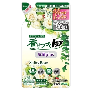 まとめ得 香りつづくトップ抗菌ｐｌｕｓ　Ｓｈｉｎｙ　Ｒｏｓｅ　つめかえ用　５００ｇ 　ライオン x [5個] /h