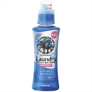 まとめ得 ヤシノミ洗たく洗剤　濃縮タイプ　５２０ｍＬ 　 サラヤ 　 衣料用洗剤・自然派 x [10個] /h