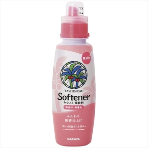 まとめ得 ヤシノミ柔軟剤　５２０ｍＬ 　 サラヤ 　 衣料用洗剤・自然派 x [4個] /h