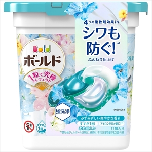 まとめ得 ボールドジェルボール４Ｄ爽やかフレッシュフラワーサボンの香り　本体 　Ｐ＆Ｇ 　 衣料用洗剤 x [4個] /h