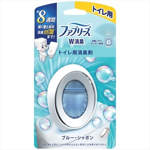 まとめ得 ファブリーズＷ消臭　トイレ用消臭剤　ブルー・シャボン 　 Ｐ＆Ｇ 　 芳香剤・トイレ用 x [4個] /h