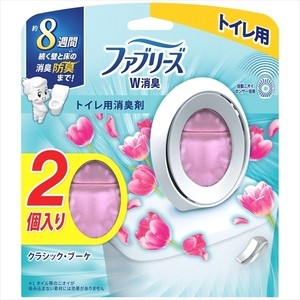 まとめ得 ファブリーズＷ消臭　トイレ用消臭剤　クラシック・ブーケ２個パック 　Ｐ＆Ｇ 　芳香剤・トイレ用 x [3個] /h