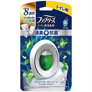 まとめ得 ファブリーズＷ消臭　トイレ用消臭剤＋抗菌　クリスプ・ガーデン・リーフ 　Ｐ＆Ｇ 　芳香剤・トイレ用 x [3個] /h