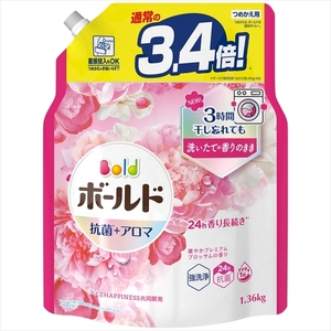 まとめ得 ボールドジェル　華やかプレミアムブロッサムの香り　つめかえ用　超ジャンボサイズ 　Ｐ＆Ｇ x [3個] /h