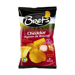 Brets(b let's ) картофель chip s che da-&oni on 125g×10 пакет /a