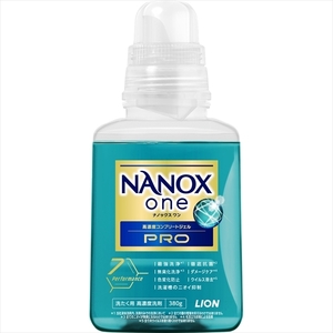 まとめ得 ＮＡＮＯＸ　ｏｎｅ　ＰＲＯ　本体　３８０ｇ 　 ライオン 　 衣料用洗剤 x [15個] /h