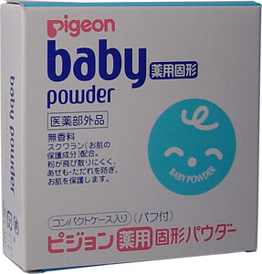 まとめ得 ピジョン　ベビー薬用固形パウダー　４５ｇ x [10個] /k