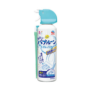 まとめ得 らくハピ ねらってバブルーン トイレノズル 泡洗浄スプレー 200mL x [3個] /k