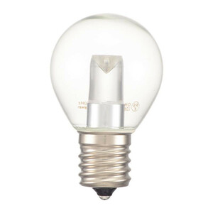 まとめ得 OHM LEDサイン球装飾用 S35/E17/1.2W/55lm/クリア電球色 LDS1L-H-E17 13C x [2個] /a