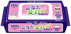 まとめ得 アクティ　においが良い香りに変わるおしりふき　７２枚 　日本製紙クレシア 　おしりふき x [5個] /h