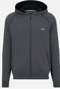 【新品】HUGO BOSS パーカー M～Lサイズ相当 ジャージー フーディー フーデッド スウェット