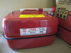 442・け　現状品　UNION　TU-20　ガソリン携帯缶　20L　携行缶　12/14　