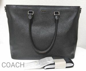 COACH コーチ ベケット C2842 ビジネスバッグ ブラック トートバッグ ショルダーバッグ　中古