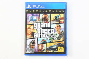 管122013/PS4　ソフト/中古品/グランド・セフト・オートV PS4 GTA5 PS4ソフト プレミアムエディション