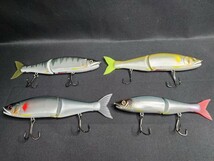 【釣具/ガンクラフト】ジョインテッドクロー ルアー4点まとめ GANCRAFT JOINTED CLAW 魚 釣道具 フィッシング fishing_画像1