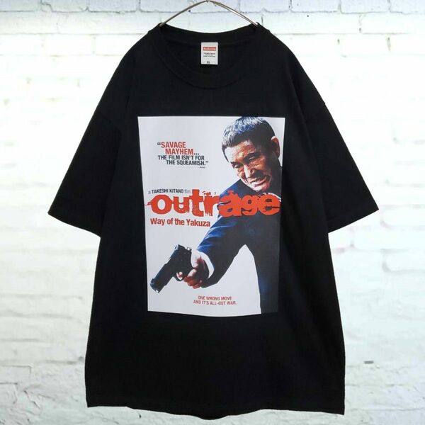 【新品】OUTRAGE 北野武Tシャツ①