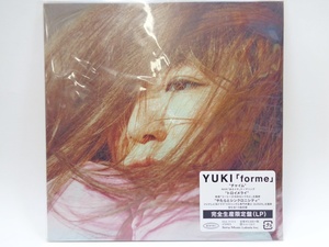 未開封 YUKI forme 完全生産限定盤 LPレコード 2枚組 アナログ盤 ユキ ESJL3115-6 やたらとシンクロニシティ チャイム トロイメライ 楽曲