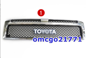新品 トヨタ ランクル ランドクルーザーLC70系 ●TOYOTA LOGO●グリル フロント 外装 シルバー　/ ブラック　２色可選