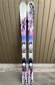 【美品】K2(ケーツー) SUPER GLIDE スキー板 160cm ビンディング マーカー