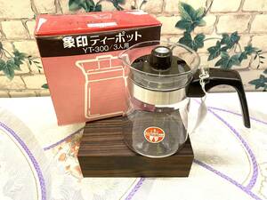 象印ティーポット　昭和レトロ　ティーカップ　コーヒーカップ　コーヒー　お茶　ケトル　ポット　調理器具　未使用　湯沸かし