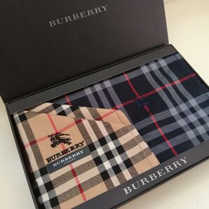 ♪【新品未使用・箱付き】BURBERRY ハンカチ セット♪